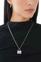The Pave Tote Pendant Necklace